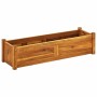 Arriate de madera de acacia 100x30x25 cm en Macetas y jardineras | Comprar online en Foru.es