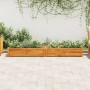 Arriate de madera de acacia 200x50x25 cm en Macetas y jardineras | Comprar online en Foru.es