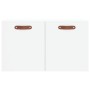 Armario de pared madera de ingeniería blanco 60x36,5x35 cm de vidaXL, Taquillas y armarios de almacenamiento - Ref: Foro24-82...