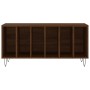 Mueble discos madera contrachapada roble marrón 100x38x48 cm de vidaXL, Almacenamiento para CD y DVD - Ref: Foro24-831755, Pr...