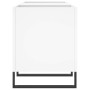 Mueble para discos madera contrachapada blanco 121x38x48 cm de vidaXL, Almacenamiento para CD y DVD - Ref: Foro24-831684, Pre...
