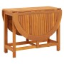 Mesa de jardín madera maciza de acacia 130x90x72 cm en Mesas de jardín | Comprar online en Foru.es