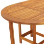 Mesa de jardín madera maciza de acacia 130x90x72 cm en Mesas de jardín | Comprar online en Foru.es