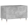 Mueble discos madera contrachapada gris hormigón 74,5x38x48 cm de vidaXL, Almacenamiento para CD y DVD - Ref: Foro24-831720, ...