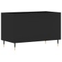 Mueble para discos madera contrachapada negro 74,5x38x48 cm de vidaXL, Almacenamiento para CD y DVD - Ref: Foro24-831717, Pre...