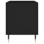 Mueble para discos madera contrachapada negro 74,5x38x48 cm de vidaXL, Almacenamiento para CD y DVD - Ref: Foro24-831717, Pre...