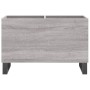Mueble discos madera contrachapada gris sonoma 74,5x38x48 cm de vidaXL, Almacenamiento para CD y DVD - Ref: Foro24-831738, Pr...