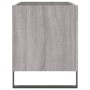 Mueble discos madera contrachapada gris sonoma 74,5x38x48 cm de vidaXL, Almacenamiento para CD y DVD - Ref: Foro24-831738, Pr...