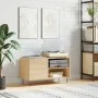Sonoma Eiche Holzwerkstoff Scheibenmöbel 85x38x48 cm von vidaXL, CD- und DVD-Speicher - Ref: Foro24-831703, Preis: 50,70 €, R...