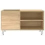 Sonoma Eiche Holzwerkstoff Scheibenmöbel 85x38x48 cm von vidaXL, CD- und DVD-Speicher - Ref: Foro24-831703, Preis: 50,70 €, R...