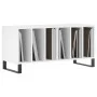 Mueble para discos madera contrachapada blanco 100x38x48 cm de vidaXL, Almacenamiento para CD y DVD - Ref: Foro24-831756, Pre...