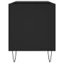 Scheibenmöbel aus Holzwerkstoff schwarz 85x38x48 cm von vidaXL, CD- und DVD-Speicher - Ref: Foro24-831701, Preis: 46,72 €, Ra...