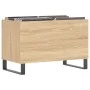 Scheibenschrank aus Sonoma-Eichensperrholz, 74,5 x 38 x 48 cm von vidaXL, CD- und DVD-Speicher - Ref: Foro24-831735, Preis: 4...
