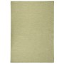 Alfombra de exterior de tejido plano verde 140x200 cm de vidaXL, Alfombras - Ref: Foro24-340810, Precio: 53,30 €, Descuento: %