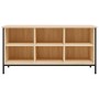 Mueble zapatero madera contrachapada roble Sonoma 100x35x50 cm de vidaXL, Zapateros y organizadores de calzado - Ref: Foro24-...