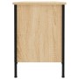 Mueble zapatero madera contrachapada roble Sonoma 100x35x50 cm de vidaXL, Zapateros y organizadores de calzado - Ref: Foro24-...