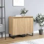 Aparadores 2 uds madera de ingeniería roble Sonoma 40x35x70 cm de vidaXL, Aparadores - Ref: Foro24-831075, Precio: 80,08 €, D...