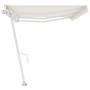 Toldo de pie automático crema 600x300 cm en Toldos | Comprar online en Foru.es