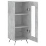 Aparador de madera contrachapada gris hormigón 34,5x34x90 cm de vidaXL, Aparadores - Ref: Foro24-828768, Precio: 57,62 €, Des...