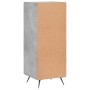 Aparador de madera contrachapada gris hormigón 34,5x34x90 cm de vidaXL, Aparadores - Ref: Foro24-828768, Precio: 57,62 €, Des...