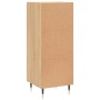 Aparador madera contrachapada color roble Sonoma 34,5x34x90 cm de vidaXL, Aparadores - Ref: Foro24-828583, Precio: 68,11 €, D...