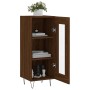 Aparador madera de ingeniería marrón roble 34,5x34x90 cm de vidaXL, Aparadores - Ref: Foro24-828795, Precio: 58,02 €, Descuen...