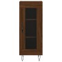 Aparador madera de ingeniería marrón roble 34,5x34x90 cm de vidaXL, Aparadores - Ref: Foro24-828795, Precio: 58,02 €, Descuen...