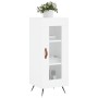 Aparador madera de ingeniería blanco 34,5x34x90 cm de vidaXL, Aparadores - Ref: Foro24-828764, Precio: 59,39 €, Descuento: %