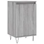 Aparadores 2 uds madera de ingeniería gris Sonoma 40x35x70 cm de vidaXL, Aparadores - Ref: Foro24-831065, Precio: 62,36 €, De...