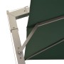 Sombrilla colgante con palo de aluminio verde 300x300 cm en Sombrillas | Comprar online en Foru.es