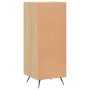 Aparador madera contrachapada color roble Sonoma 34,5x34x90 cm de vidaXL, Aparadores - Ref: Foro24-828767, Precio: 57,43 €, D...