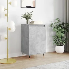 Aparador madera de ingeniería gris hormigón 40x35x70 cm de vidaXL, Aparadores - Ref: Foro24-831044, Precio: 47,24 €, Descuent...