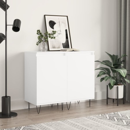 Aparadores 2 uds madera de ingeniería blanco 40x35x70 cm de vidaXL, Aparadores - Ref: Foro24-831053, Precio: 74,12 €, Descuen...