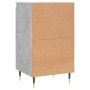 Aparador madera de ingeniería gris hormigón 40x35x70 cm de vidaXL, Aparadores - Ref: Foro24-831044, Precio: 47,84 €, Descuent...