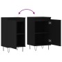 Aparadores 2 uds madera de ingeniería negro 40x35x70 cm de vidaXL, Aparadores - Ref: Foro24-831055, Precio: 85,28 €, Descuent...
