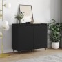 Aparadores 2 uds madera de ingeniería negro 40x35x70 cm de vidaXL, Aparadores - Ref: Foro24-831039, Precio: 71,43 €, Descuent...