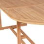 Mesa de jardín de madera de teca maciza 180x90x75 cm en Mesas de jardín | Comprar online en Foru.es