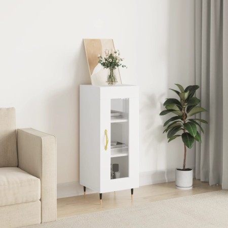 Aparador madera de ingeniería blanco 34,5x34x90 cm de vidaXL, Aparadores - Ref: Foro24-828772, Precio: 58,44 €, Descuento: %