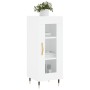 Aparador madera de ingeniería blanco 34,5x34x90 cm de vidaXL, Aparadores - Ref: Foro24-828772, Precio: 58,44 €, Descuento: %