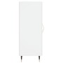 Aparador madera de ingeniería blanco 34,5x34x90 cm de vidaXL, Aparadores - Ref: Foro24-828772, Precio: 58,44 €, Descuento: %