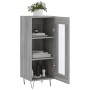Aparador madera de ingeniería gris Sonoma 34,5x34x90 cm de vidaXL, Aparadores - Ref: Foro24-828794, Precio: 57,32 €, Descuent...