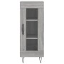 Aparador madera de ingeniería gris Sonoma 34,5x34x90 cm de vidaXL, Aparadores - Ref: Foro24-828794, Precio: 57,32 €, Descuent...