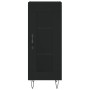 Aparador de madera contrachapada negro 34,5x34x90 cm de vidaXL, Aparadores - Ref: Foro24-828789, Precio: 57,49 €, Descuento: %