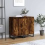 Aparadores 2 uds madera de ingeniería roble ahumado 40x35x70 cm de vidaXL, Aparadores - Ref: Foro24-831079, Precio: 98,19 €, ...