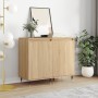 Aparadores 2 uds madera de ingeniería roble Sonoma 40x35x70 cm de vidaXL, Aparadores - Ref: Foro24-831043, Precio: 77,96 €, D...