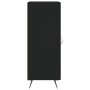 Aparador de madera contrachapada negro 34,5x34x90 cm de vidaXL, Aparadores - Ref: Foro24-828765, Precio: 59,45 €, Descuento: %