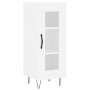 Aparador madera de ingeniería blanco 34,5x34x90 cm de vidaXL, Aparadores - Ref: Foro24-828788, Precio: 57,22 €, Descuento: %