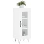 Aparador madera de ingeniería blanco 34,5x34x90 cm de vidaXL, Aparadores - Ref: Foro24-828788, Precio: 57,22 €, Descuento: %