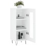 Aparador madera de ingeniería blanco 34,5x34x90 cm de vidaXL, Aparadores - Ref: Foro24-828788, Precio: 57,22 €, Descuento: %