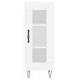 Aparador madera de ingeniería blanco 34,5x34x90 cm de vidaXL, Aparadores - Ref: Foro24-828788, Precio: 57,22 €, Descuento: %